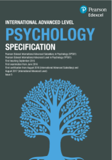 International Advanced Level Psychology specification